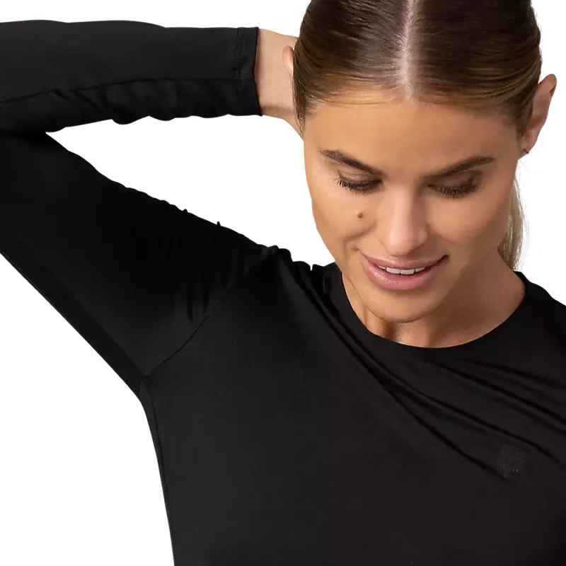 Fox Tecbase LS Womens T-Shirt Black-4
