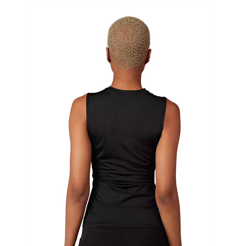 Fox Tecbase Sleeveless Womens T-Shirt Black-1