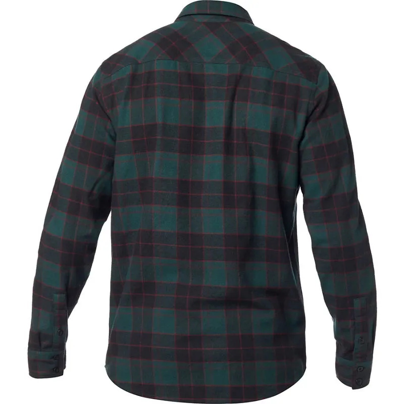 Fox Traildust 2.0 Flannel Shirt Emerald Green-1