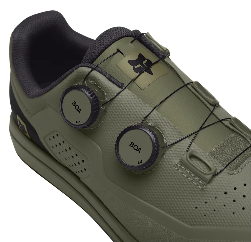 Fox Union BOA MTB Shoes Olive Green-1