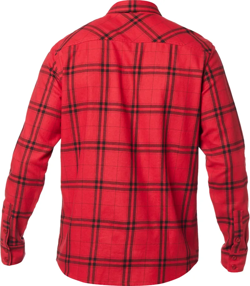 Fox Voyd 2.0 Flannel Shirt Cardinal Red