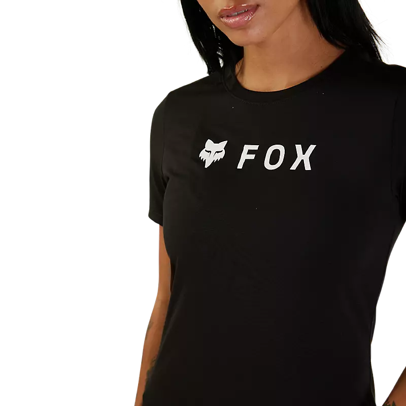 Fox Womens Absolute Tech Short Sleeve Tee Black-4