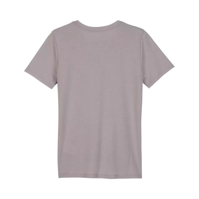 Fox Womens Absolute Tech Short Sleeve Tee Stone Grey-1