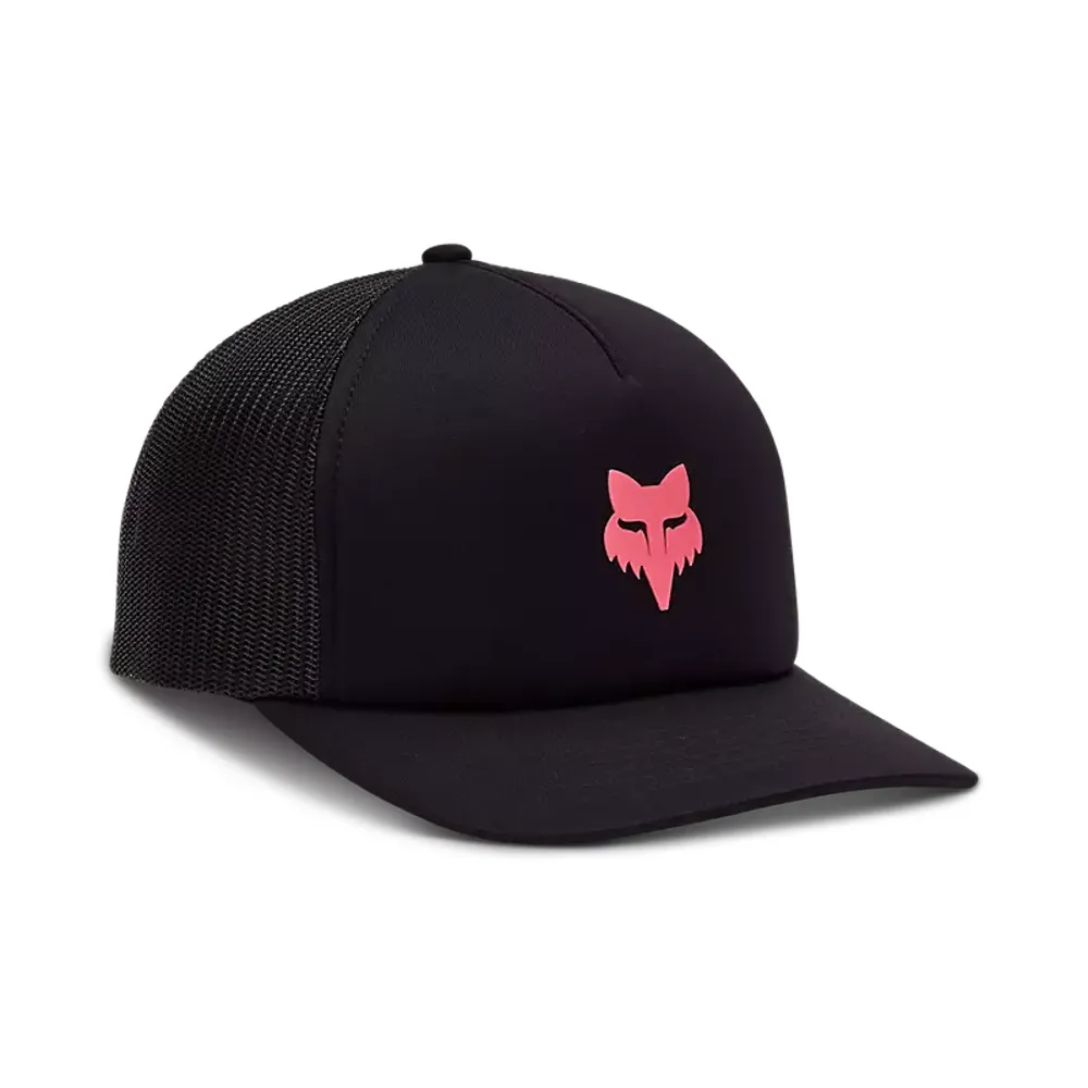 Image of Fox Womens Boundary Trucker Hat One Size Black/Pink