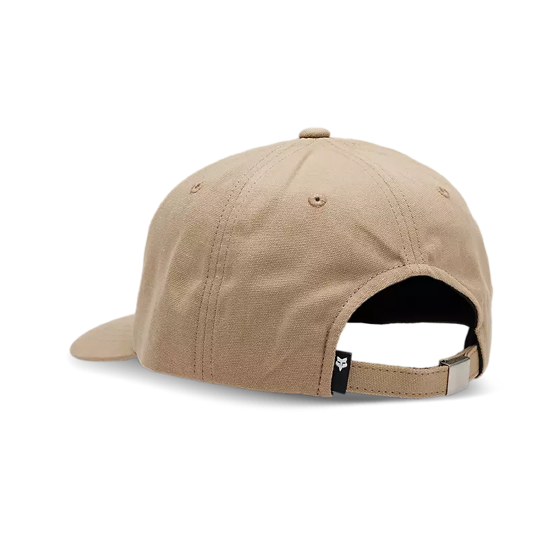 Fox Womens Wordmark Adjustable Hat One Size Taupe-1