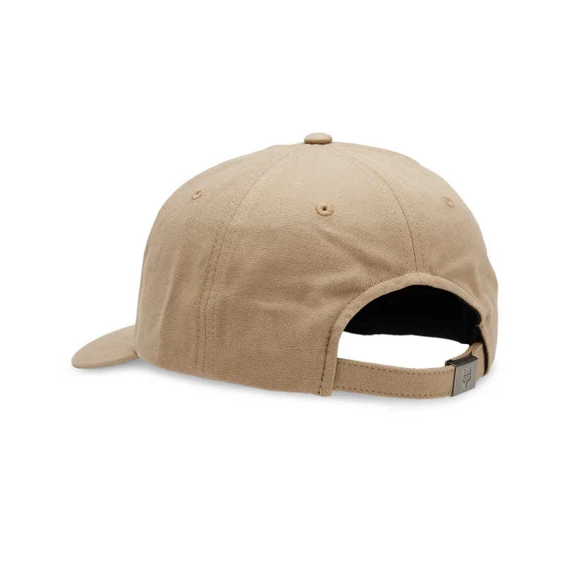 Fox Wordmark Adjustable Hat One Size Taupe-1