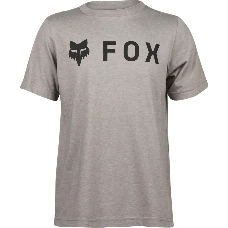 Fox Absolute Basic Youth SS Tee Heather Graphite Grey