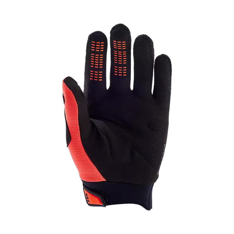 Fox Youth Dirtpaw Gloves Fluorescent Orange-1