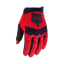 Fox Youth Dirtpaw Gloves Fluorescent Red