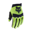 Fox Youth Dirtpaw Gloves Fluorescent Yellow