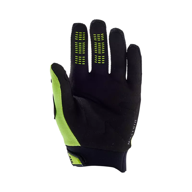Fox Youth Dirtpaw Gloves Fluorescent Yellow-1