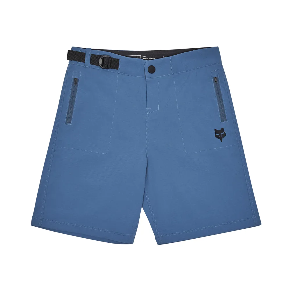 Image of Fox Youth Ranger Shorts With Liner Dark Slate