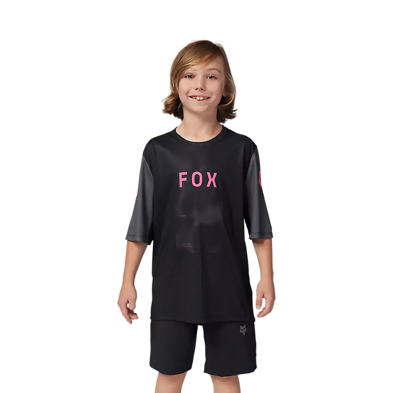 Fox Youth Ranger Taunt SS Jersey Black-2