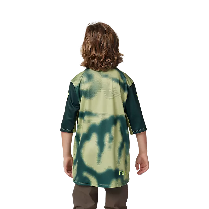 Fox Youth Ranger Taunt SS Jersey Pale Green-3