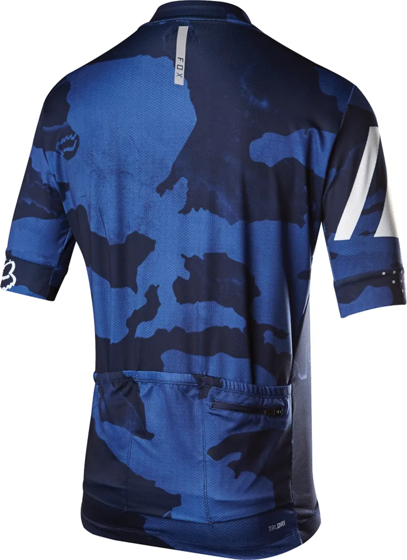 Fox Ascent Creo SS Jersey Blue/Camo-1