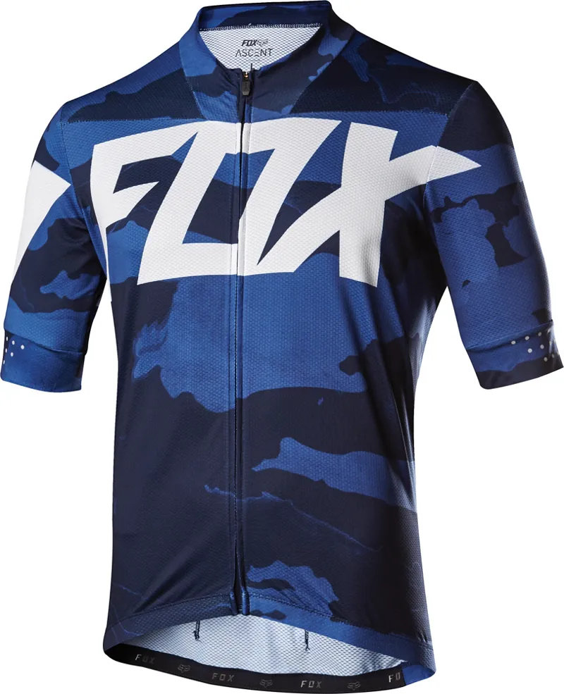 Fox Ascent Creo SS Jersey Blue/Camo