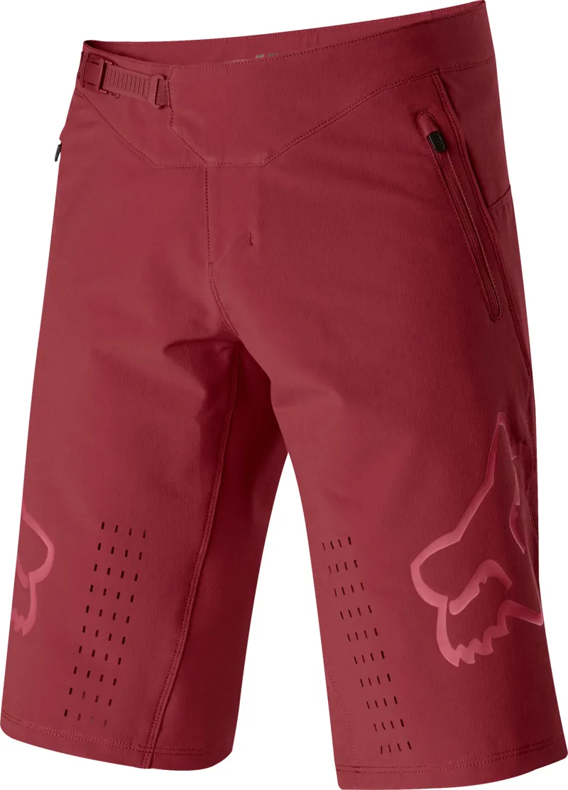 Fox Defend MTB Shorts Cardinal Red