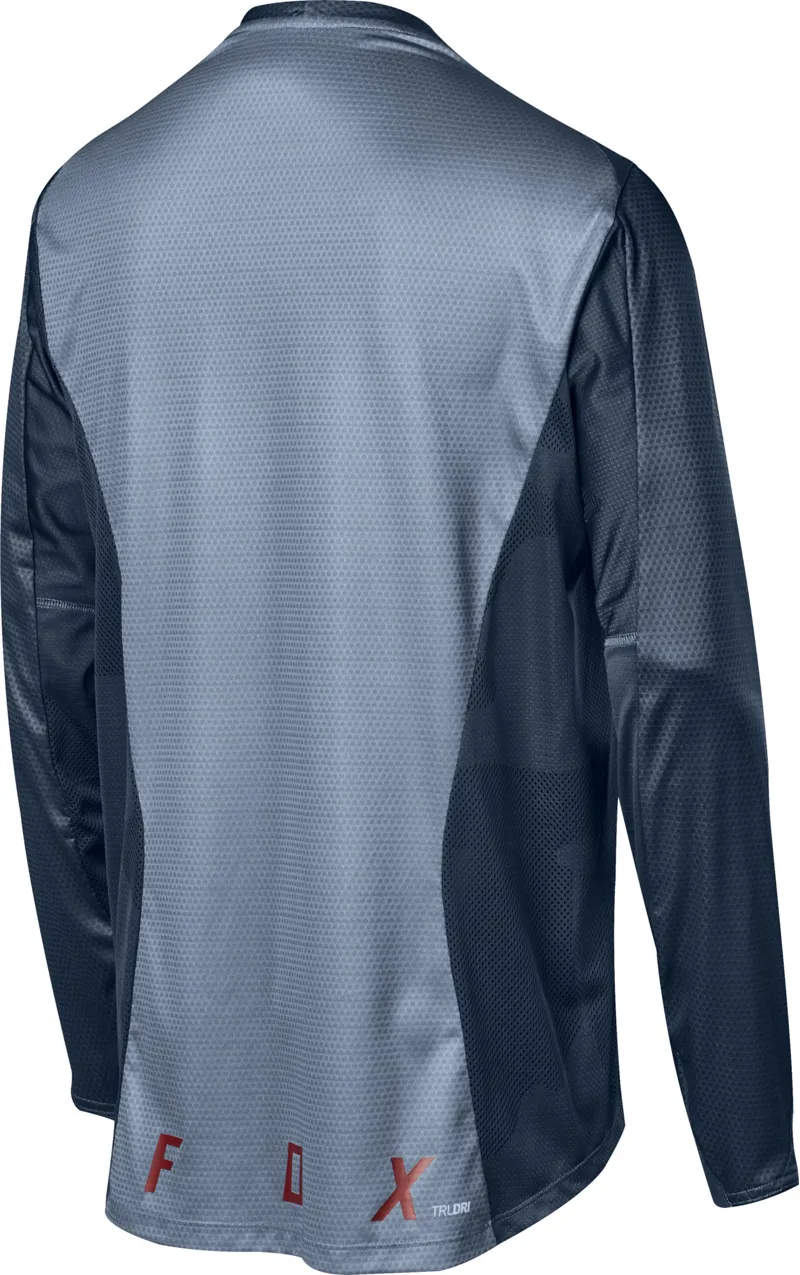Fox Demo Camo Burn LS Jersey Midnight-1