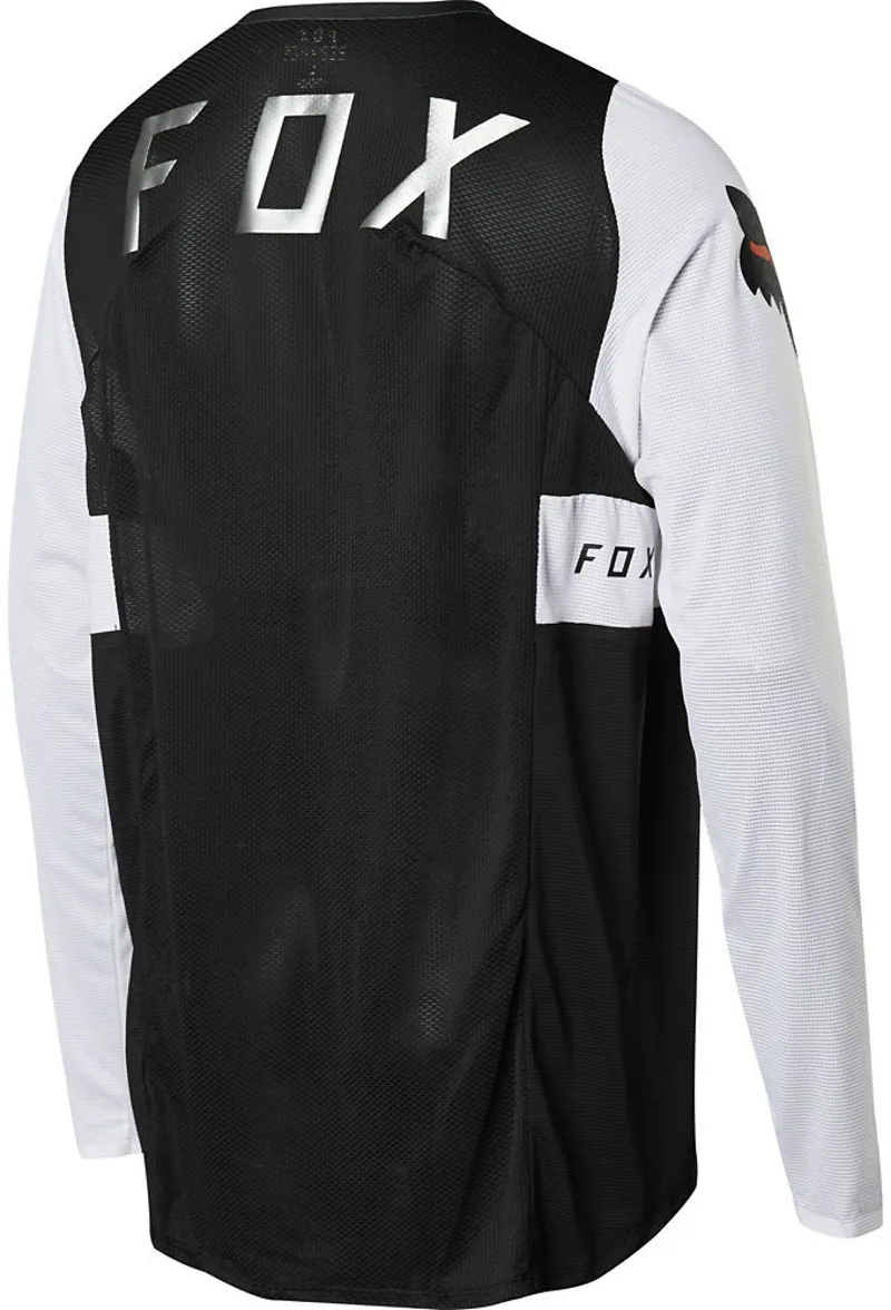 Fox Flexair Gothik LS Jersey Black/White