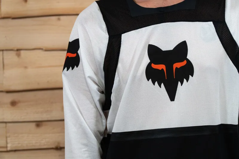 Fox Flexair Gothik LS Jersey Black/White