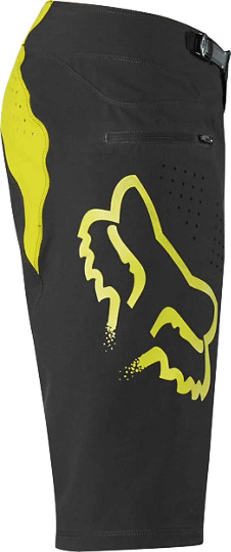 Fox Flexair MTB Shorts Black/Yellow-2