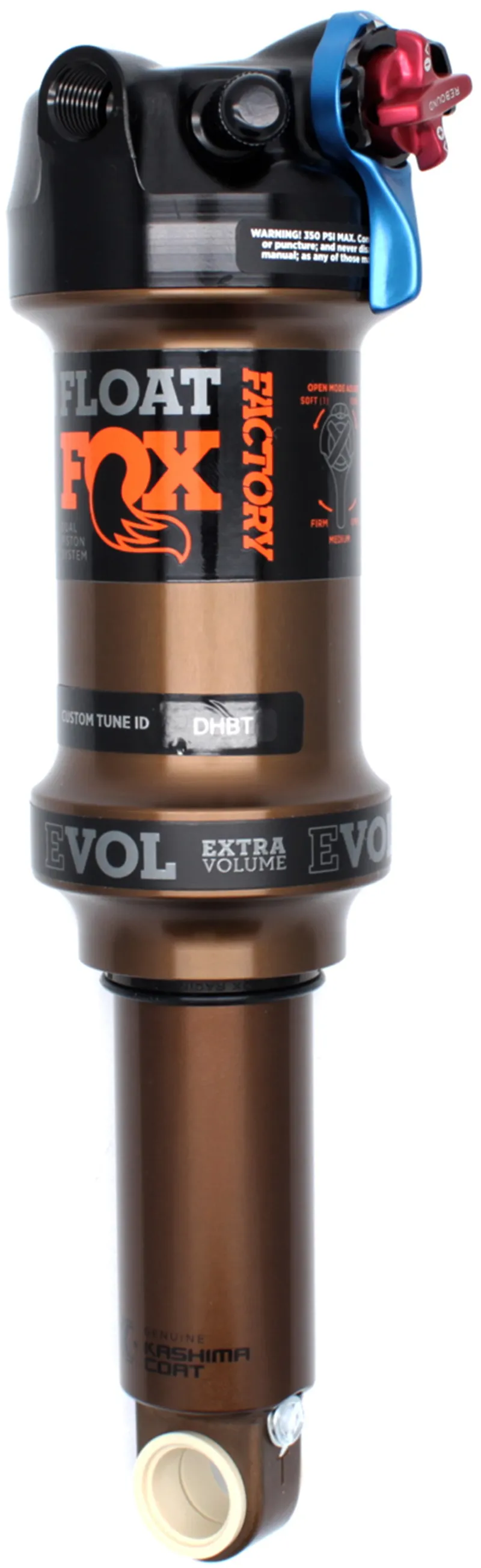 Fox Float DPS 3Pos-Adj Factory Rear Shock 2020 Black-1