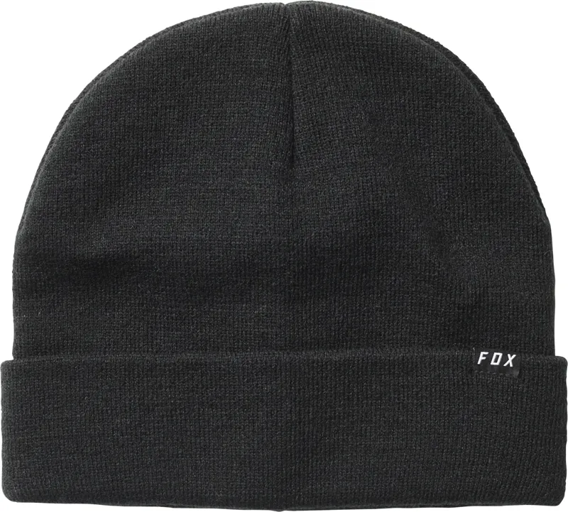 Fox Machinist Beanie Hat Black