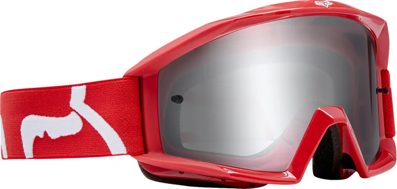 Fox Main Race Youth Goggles Red-1