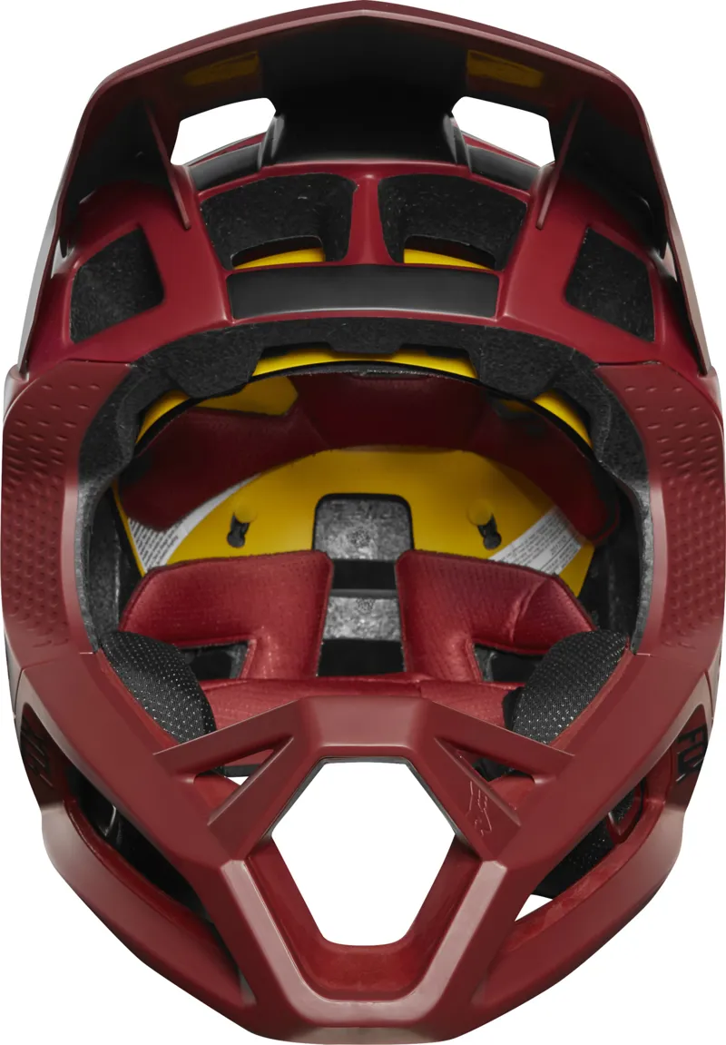 Fox Proframe Full Face Helmet Cardinal Red-2