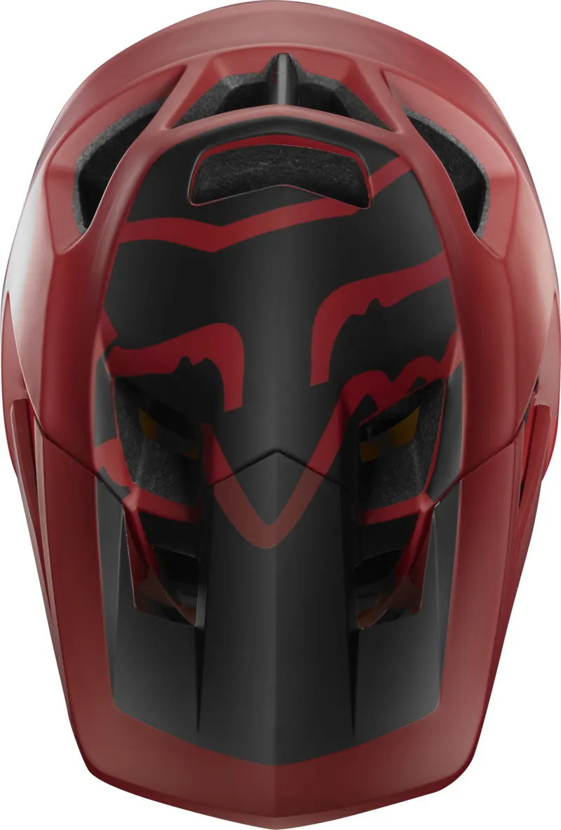 Fox Proframe Full Face Helmet Cardinal Red-3