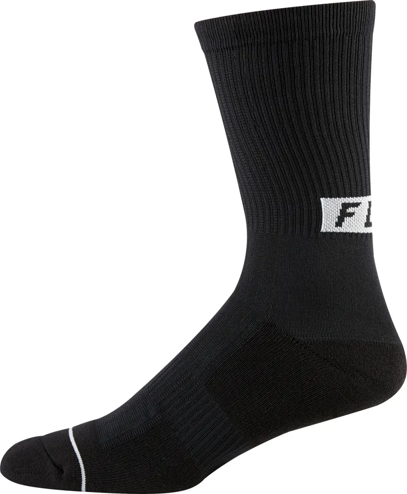 Fox Trail 8 Inch Cushion Socks Black