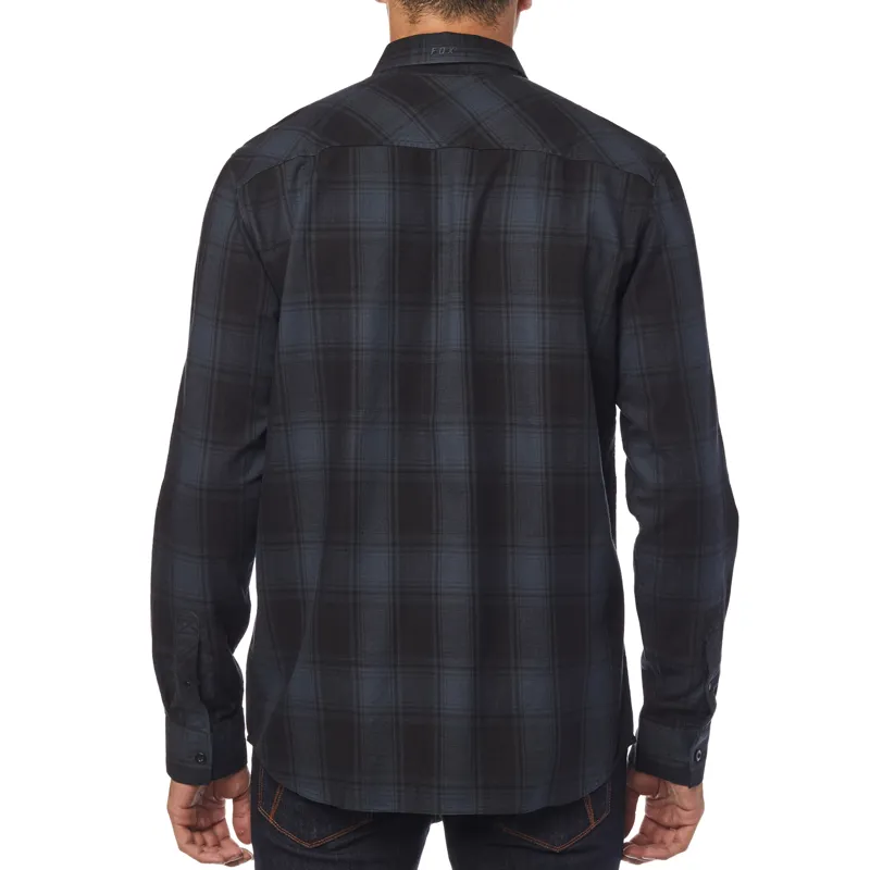 Fox Voyd Flannel LS Shirt Navy-3
