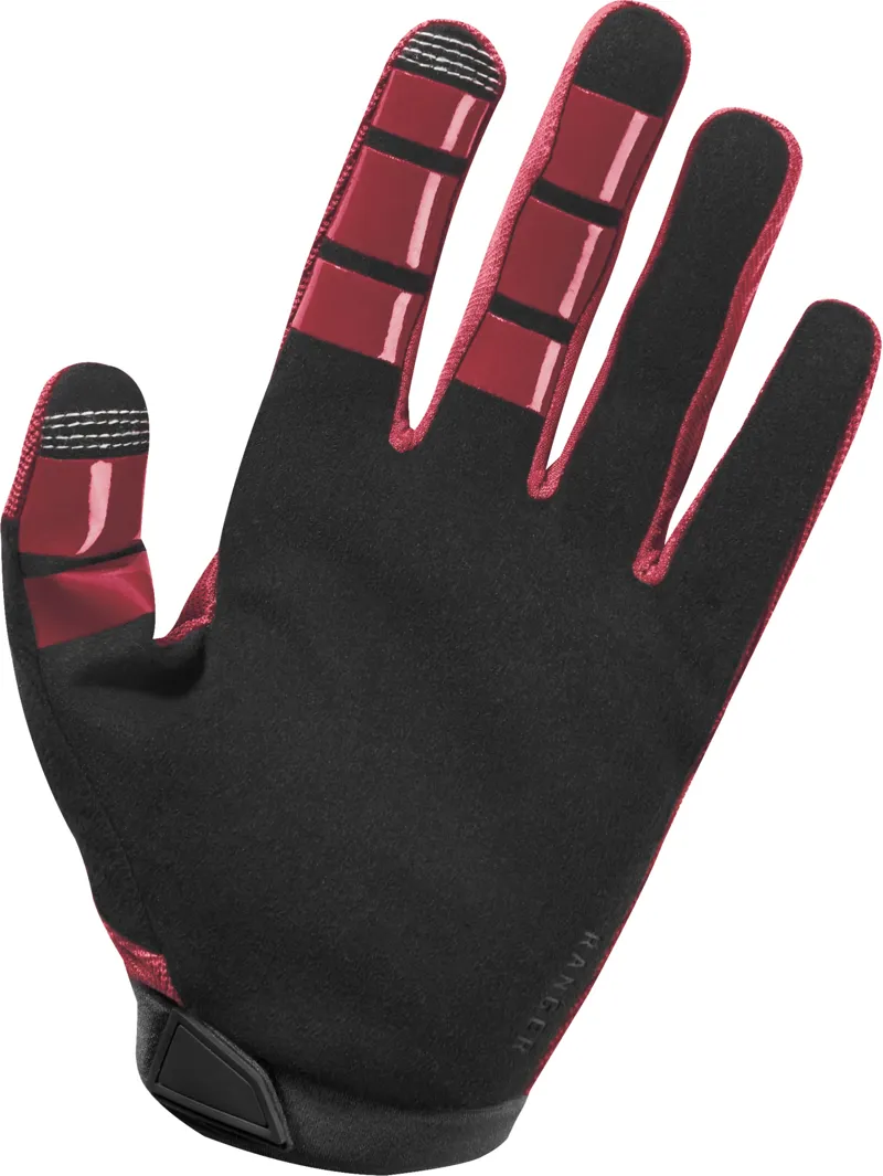 Fox Youth Ranger Gloves Cardinal Red-1