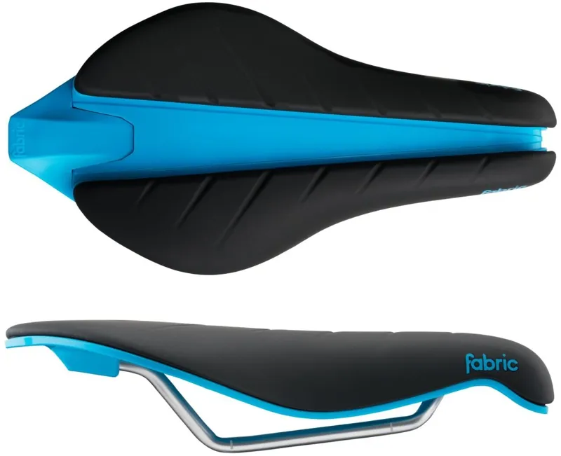 Fabric Tri Flat Elite Saddle Black/Blue