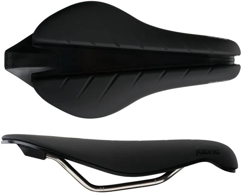 Fabric Tri Flat Race Saddle Black