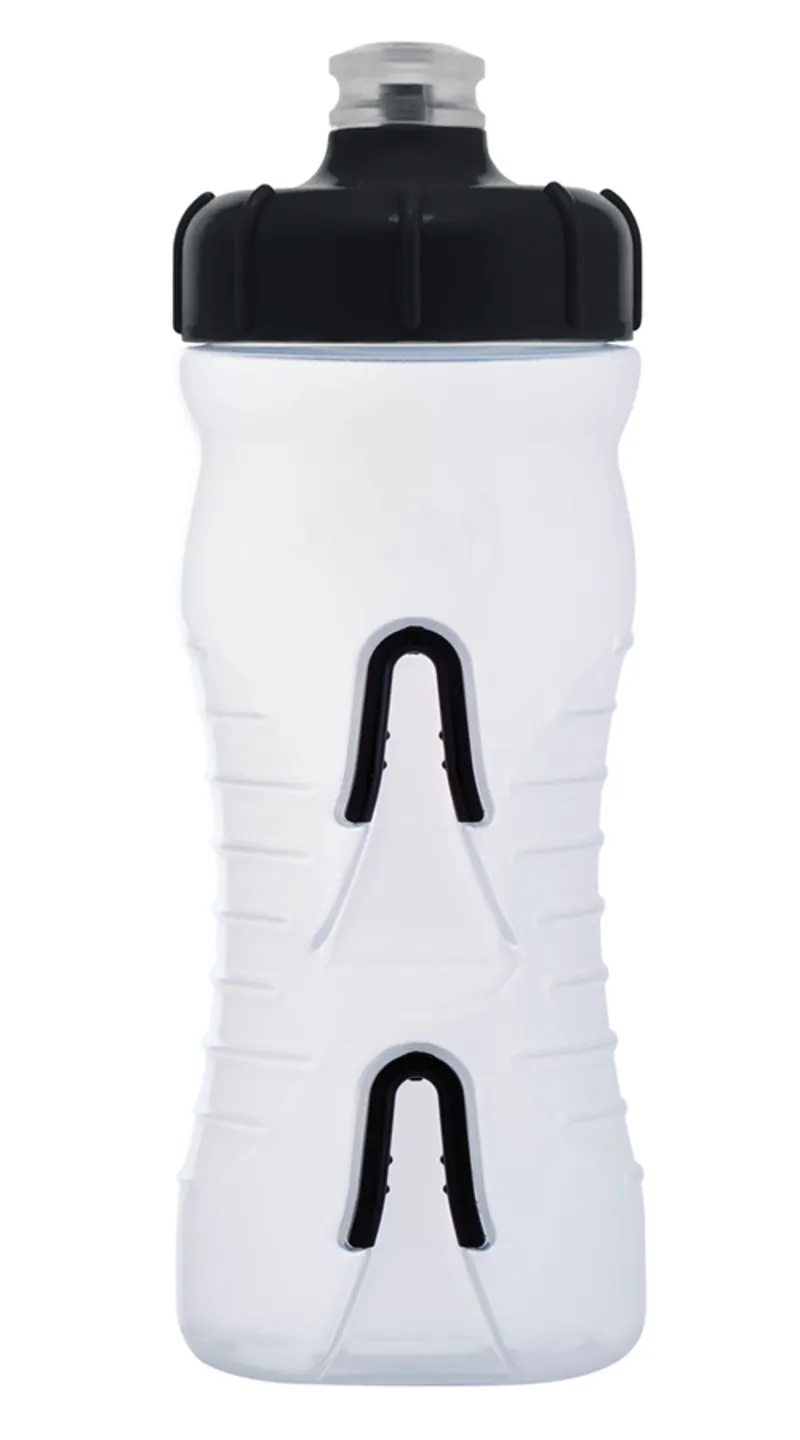 Fabric Cageless Water Bottle 22oz Clear/Black