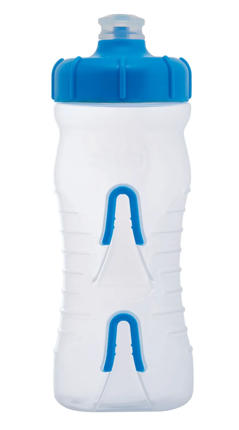 Fabric Cageless Water Bottle 22oz Clear/Blue