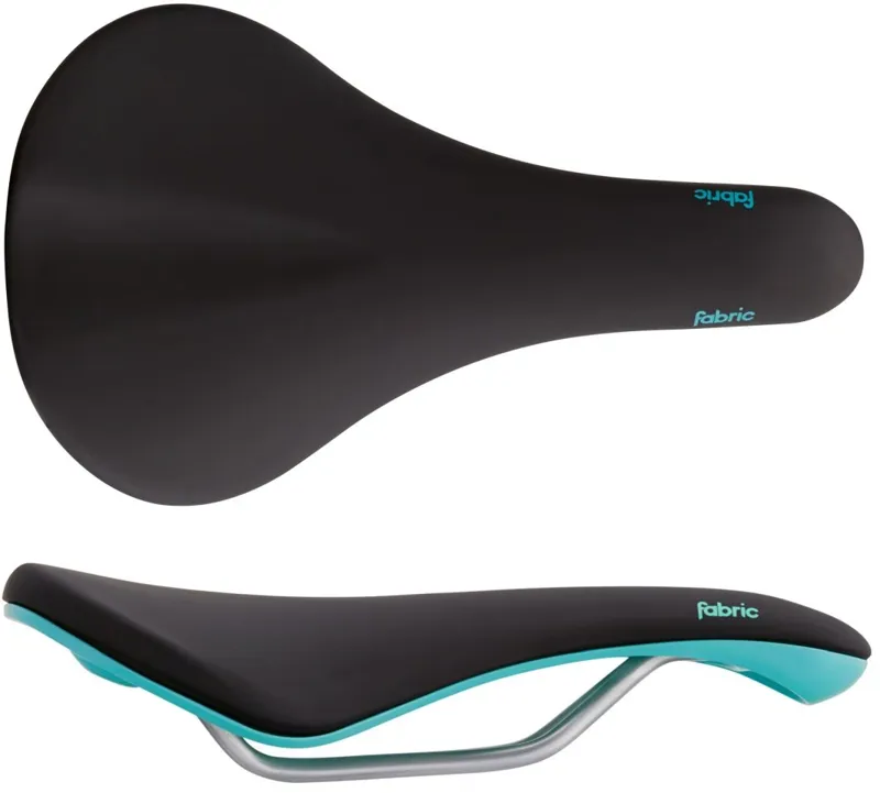 Fabric Scoop Radius Elite Saddle Black/Aqua