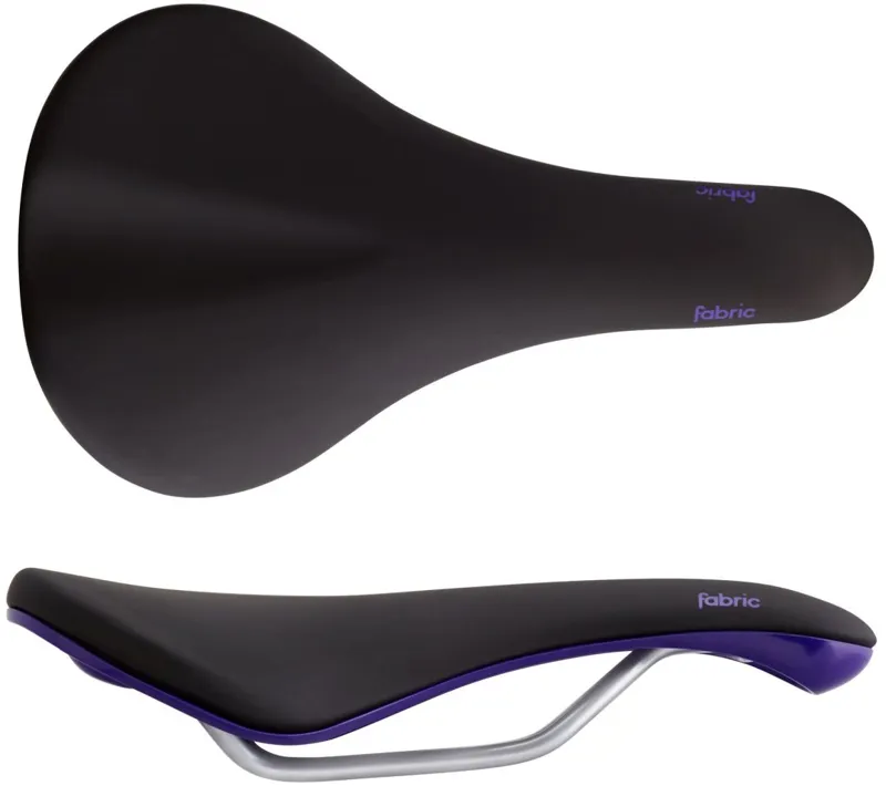 Fabric Scoop Womens Elite Saddle Black/Purple