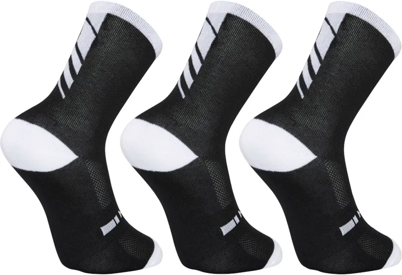 Madison Freewheel Coolmax Long Socks Triple Pack Black-1