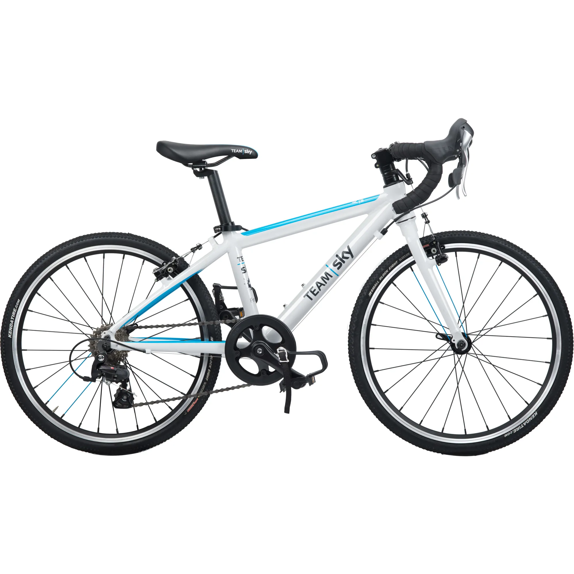 Frog 58 20inch Wheel Kids 9spd Road Bike Team Sky White