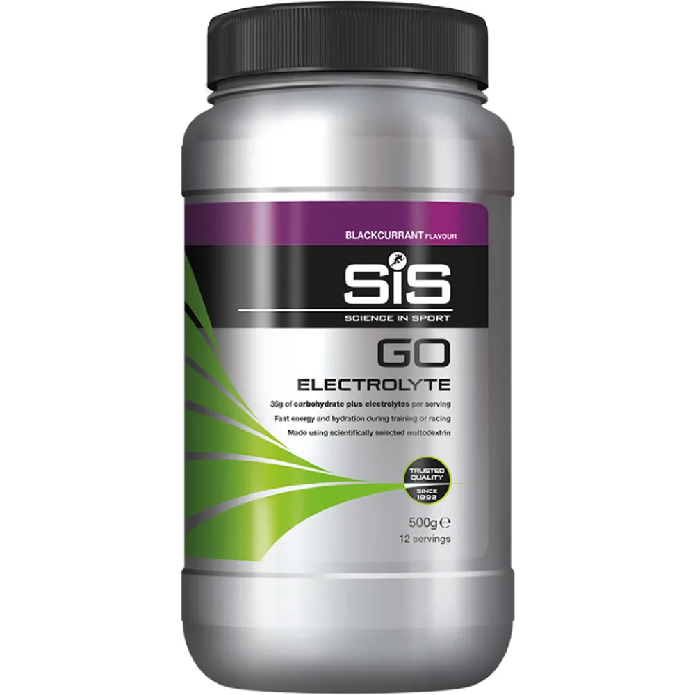 Image of Science In Sport Go Electrolyte Sports Fuel 500g Blackcurrent