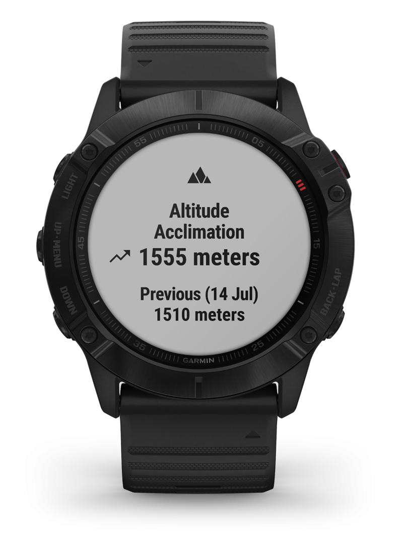 Garmin Fenix 6x Pro Black with Black Band-1