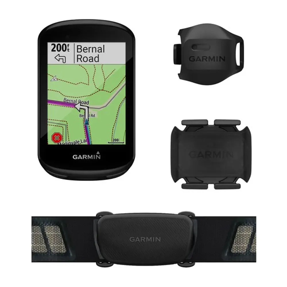 Image of Garmin Edge 830 GPS Enabled Computer Performance Bundle Black