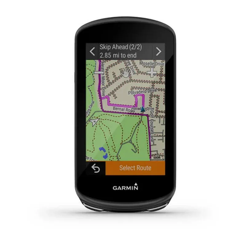 Image of Garmin Edge 1030 Plus GPS Enabled Computer Unit Only Black