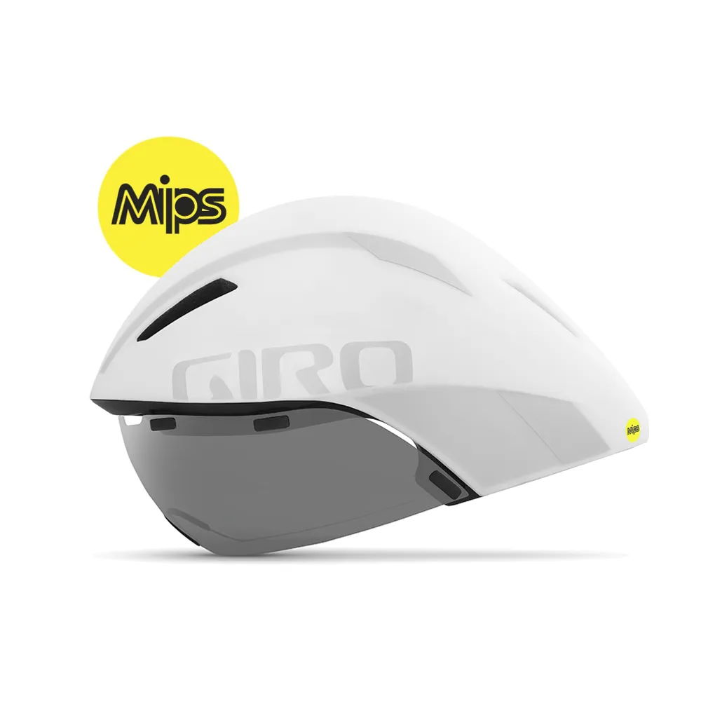 Giro Giro Aerohead Mips Aero/Tri Road Helmet White/Silver