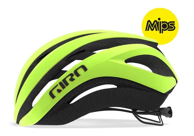 Giro Aether Mips Road Helmet Hi Vis Yellow-1