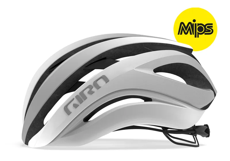 Giro Aether Mips Road Helmet Matte White/Silver-1
