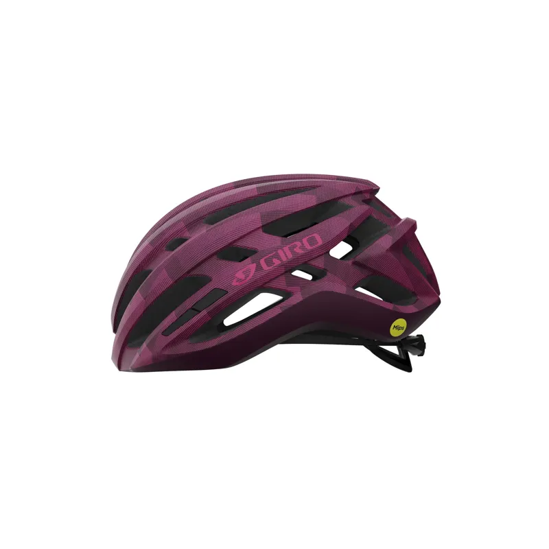 Giro Agilis Mips Road Helmet Dark Cherry Towers-1