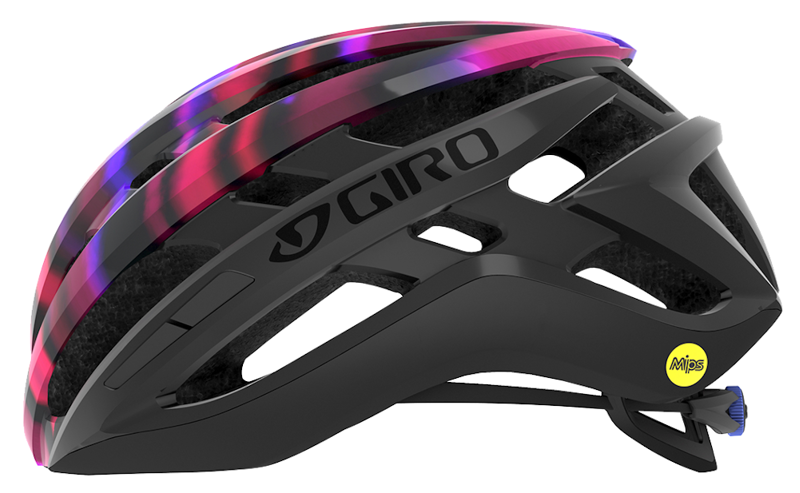 Giro Agilis Mips Womens Road Helmet Matte Black/Electric Purple-2